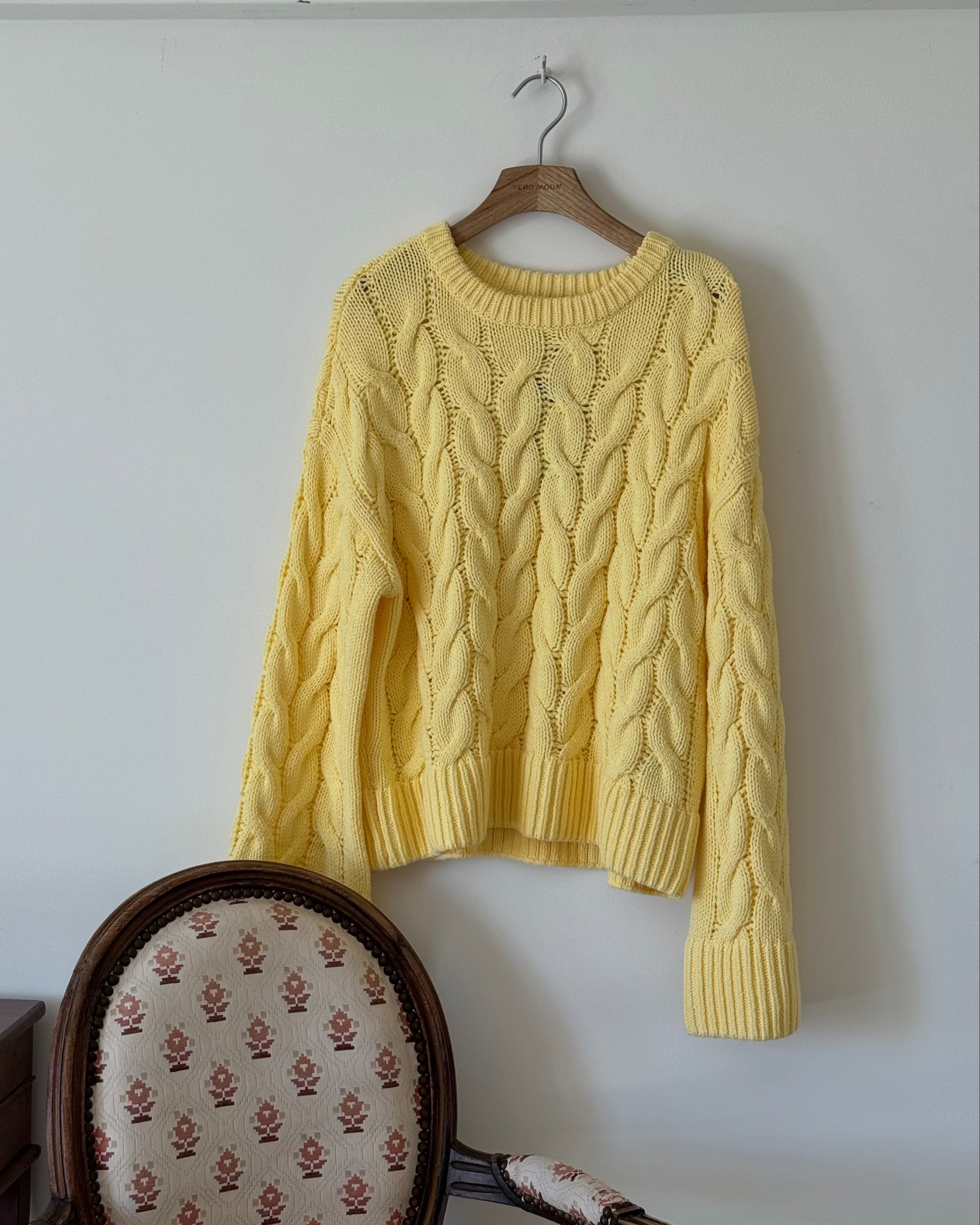 VMSVEA Pullover - Pale Banana